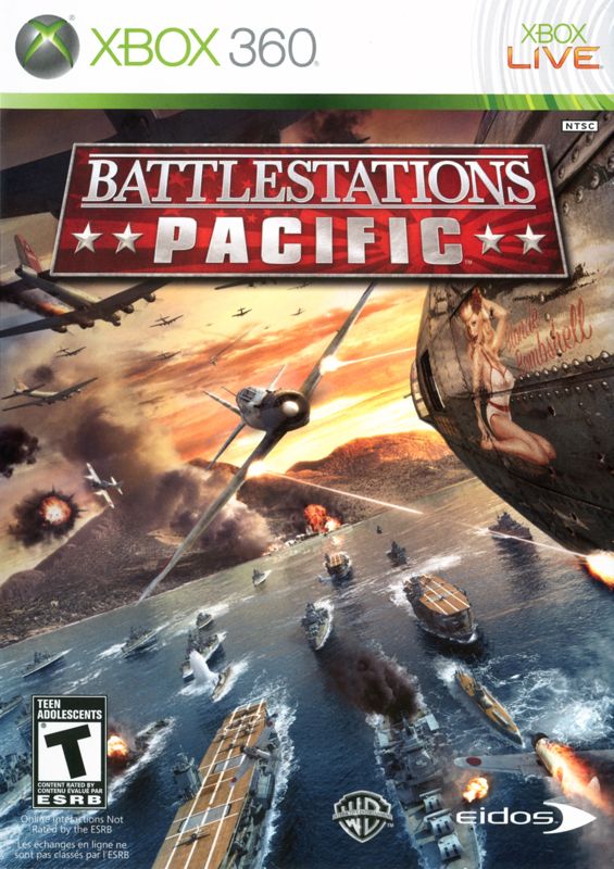 Battlestations: Pacific box art for Xbox 360
